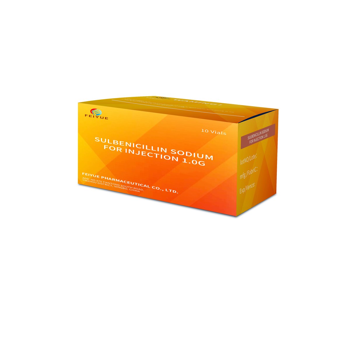 Sulbenicillin Sodium for Injection 1g / 2g - view 1