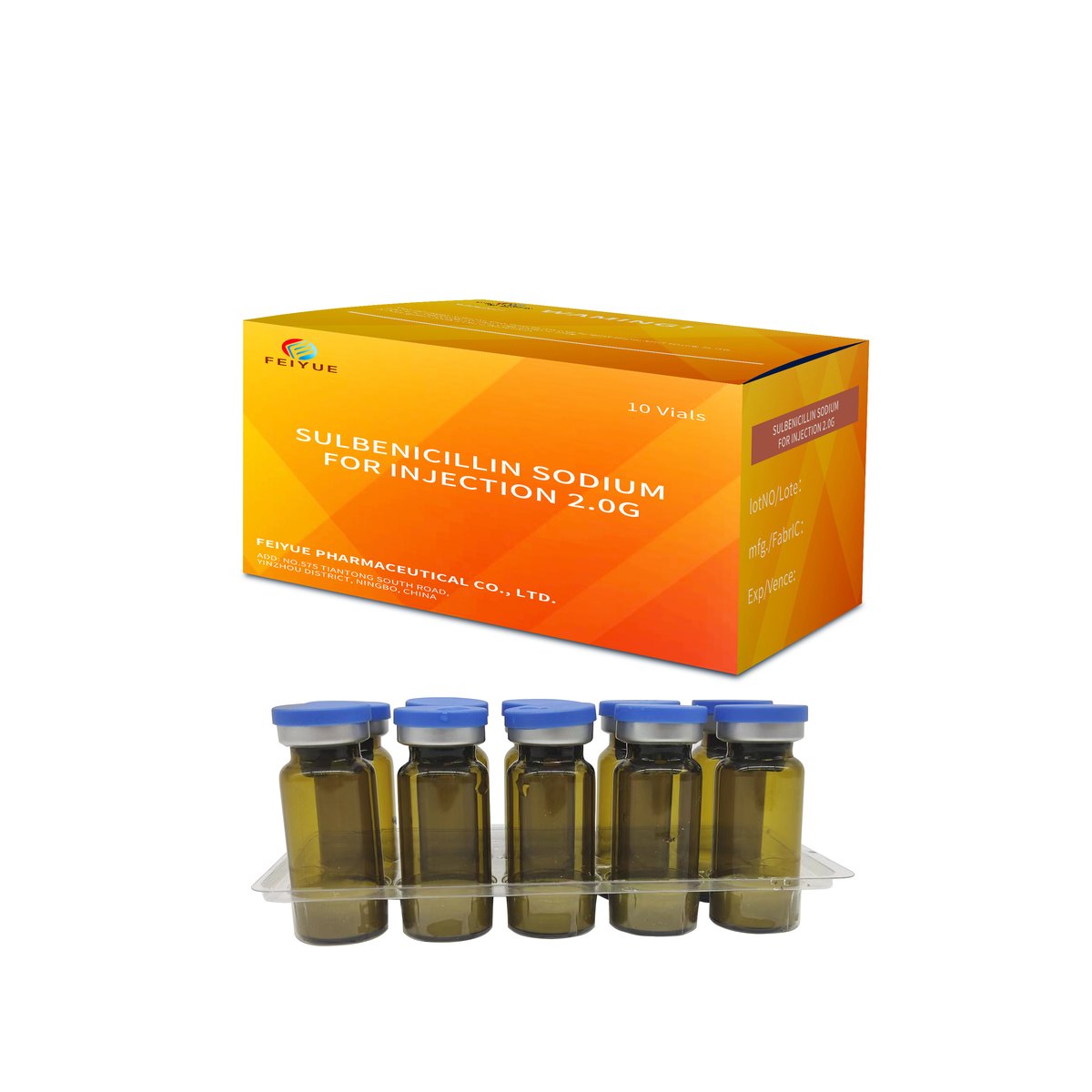 Sulbenicillin Sodium for Injection 1g / 2g - view 2