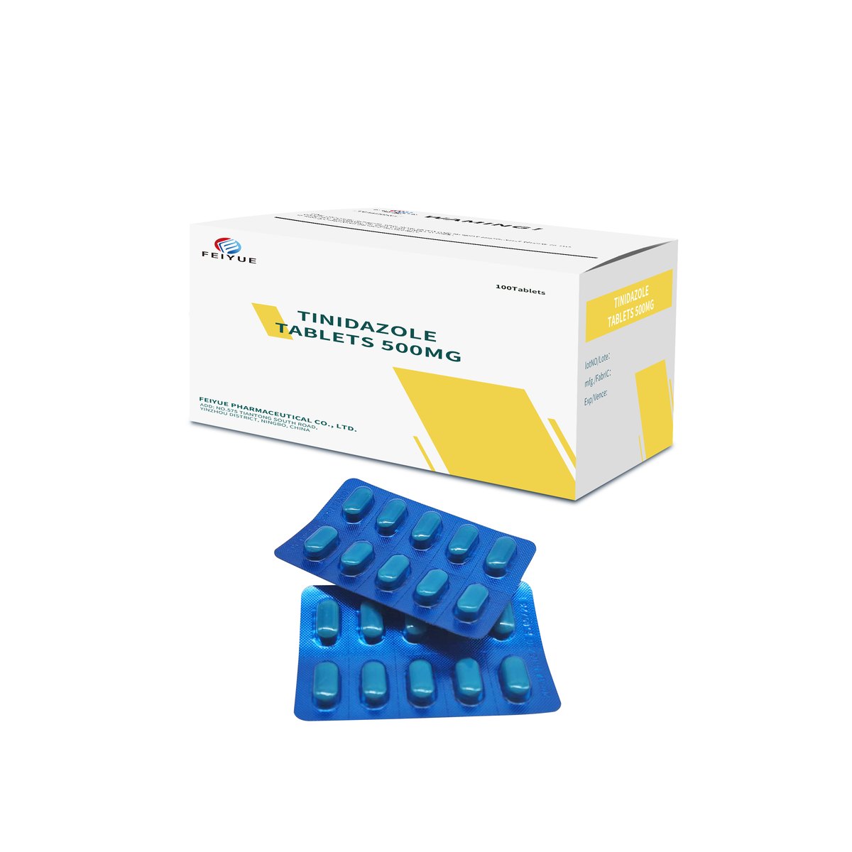 Tinidazole Tablets 500mg - view 2
