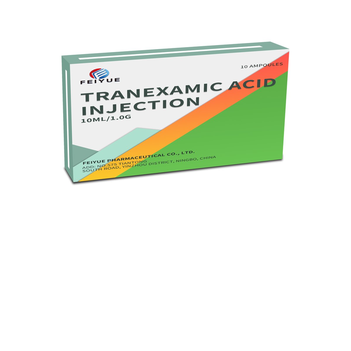 Tranexamic Acid Injection 2ml:0.2g / 5ml:500mg / 10ml:1g - view 1