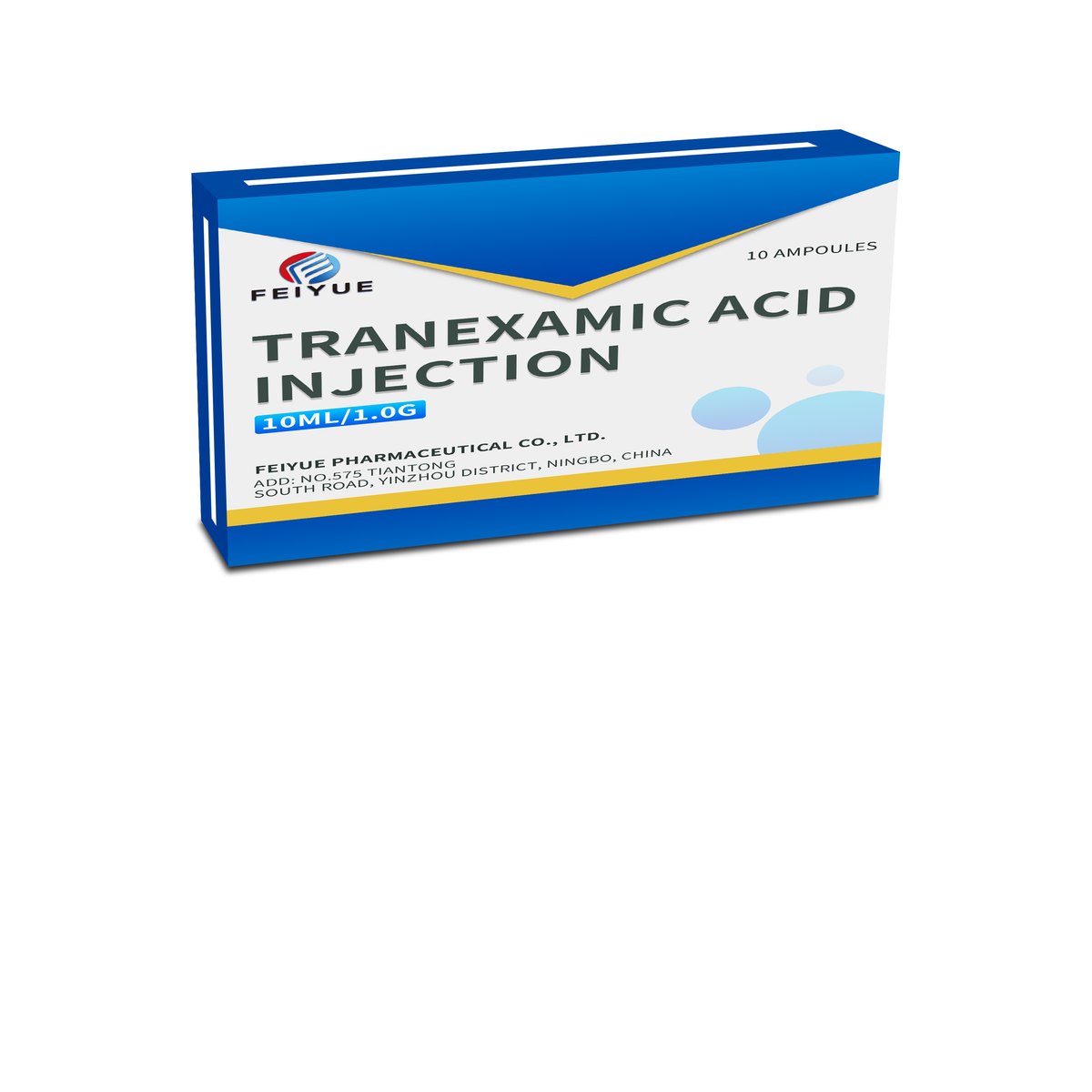 Tranexamic Acid Injection 2ml:0.2g / 5ml:500mg / 10ml:1g - view 4