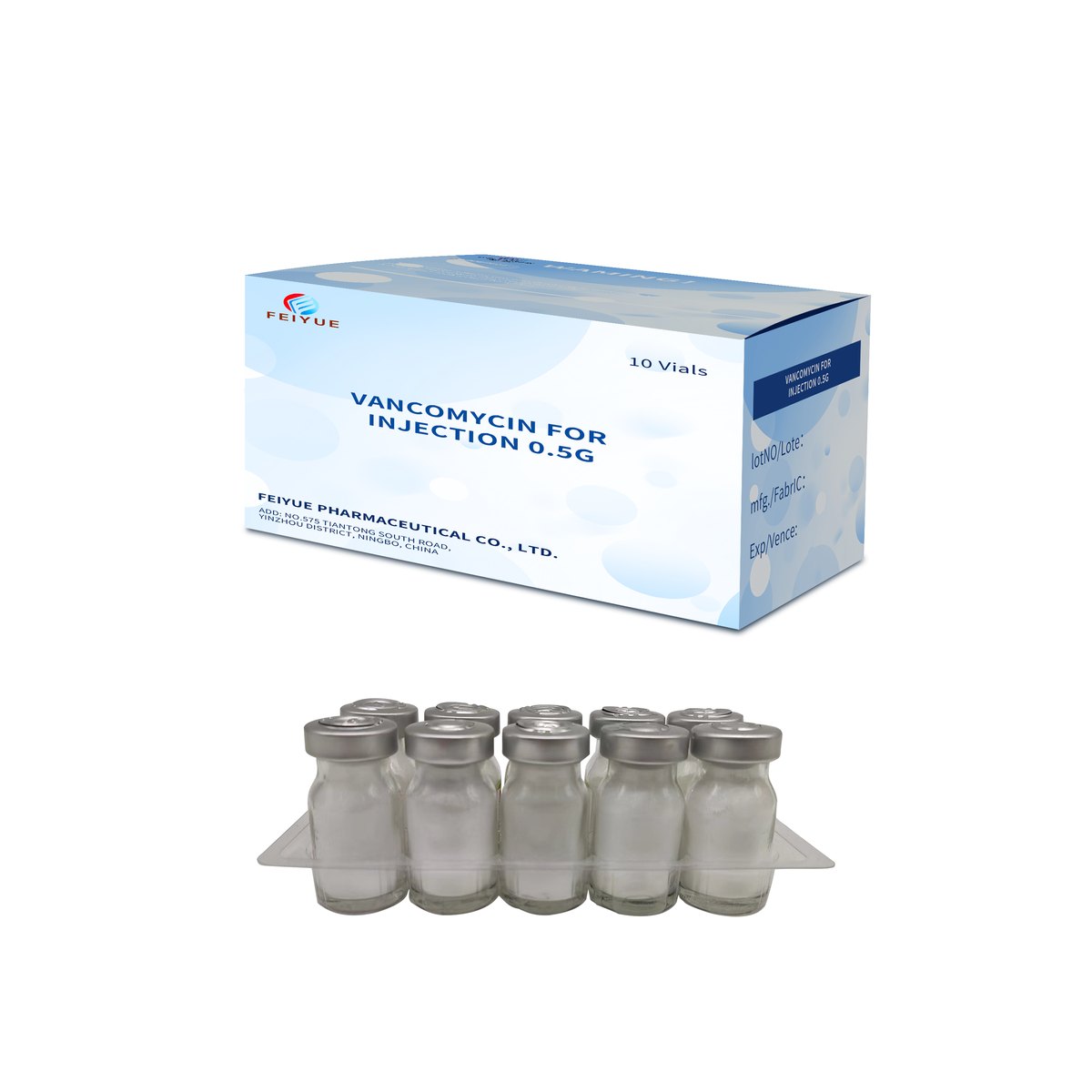 Vancomycin for Injection 0.5g / 1g