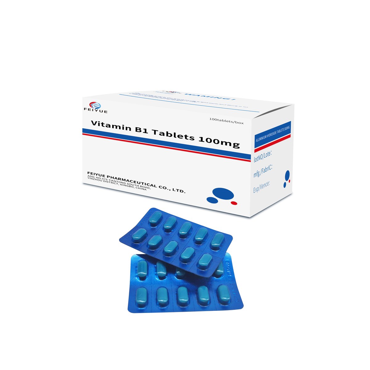 Vitamin B1 Tablets 100mg - view 1